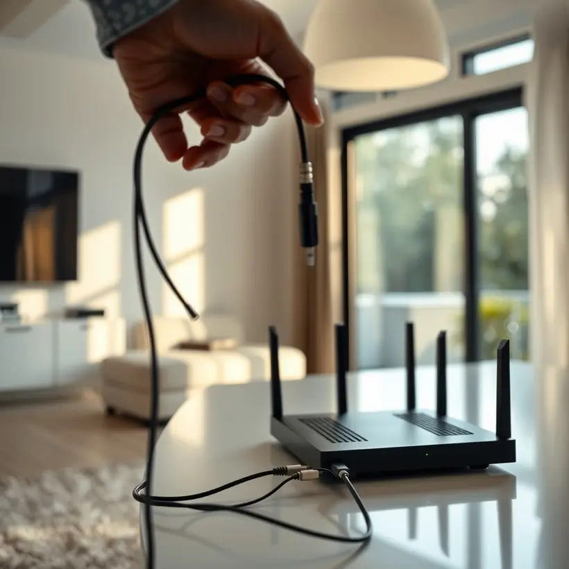 How do I set up a home network?